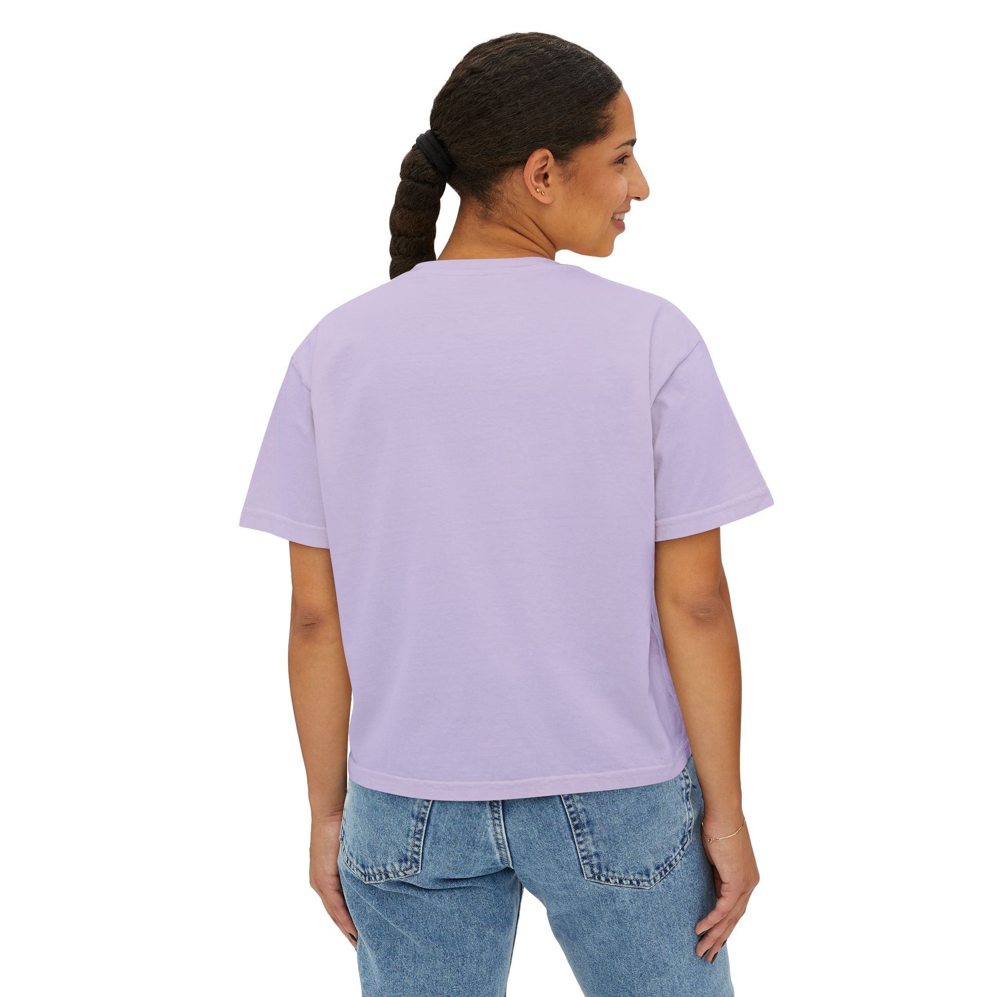 Freedom Is a Mindset horse illustration Tee | Boxy Crop Shirt