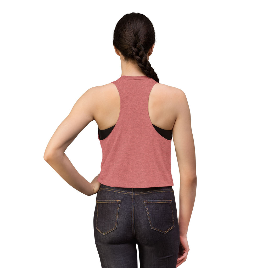 Caffeine & Confidence Crop Top — Western Coffee Lover Tank