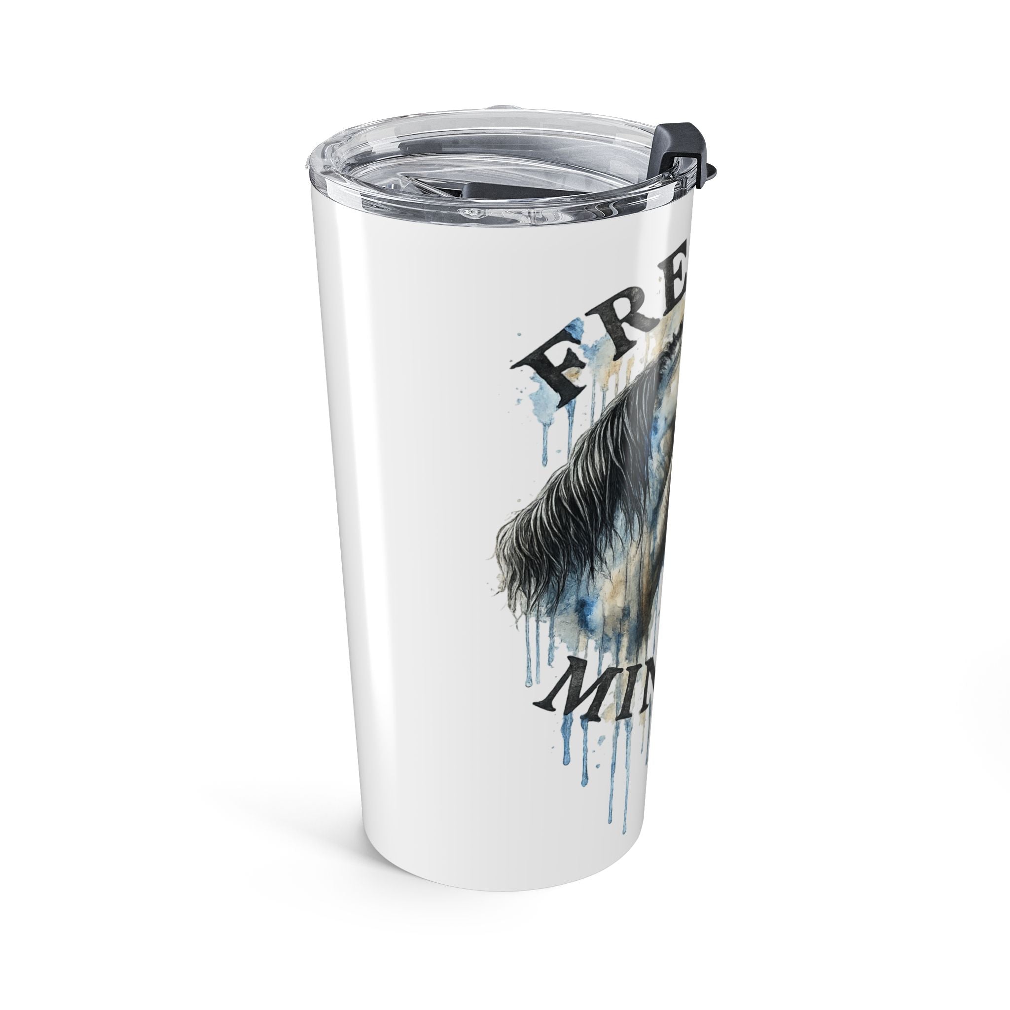 Freedom Mindset Horse Tumbler | 20oz Stainless Travel Cup