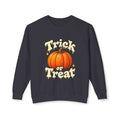 Halloween Pumpkin "Trick or Treat" Crewneck Sweatshirt