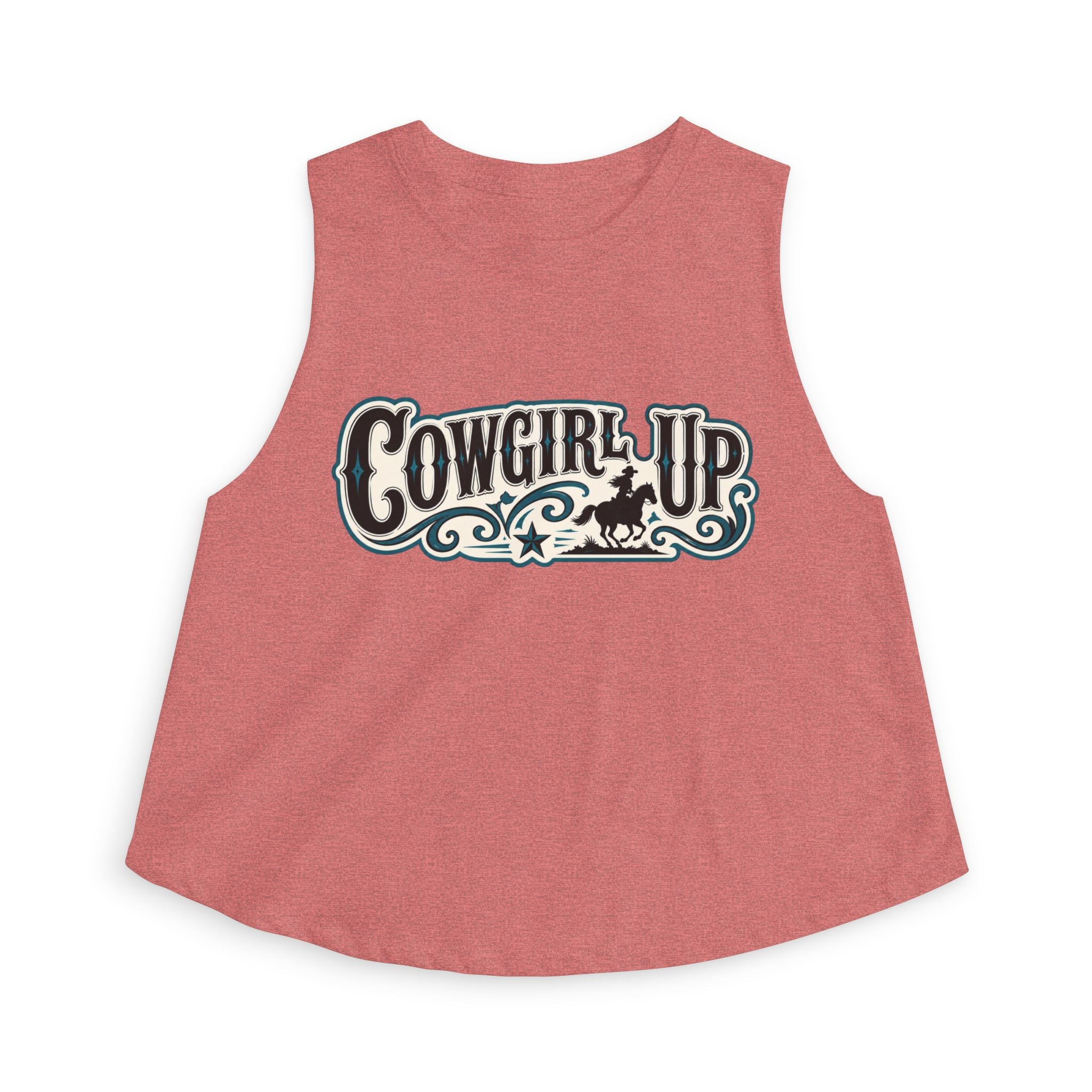 Cowgirl Up Crop Top – Western Rodeo Tank for Women