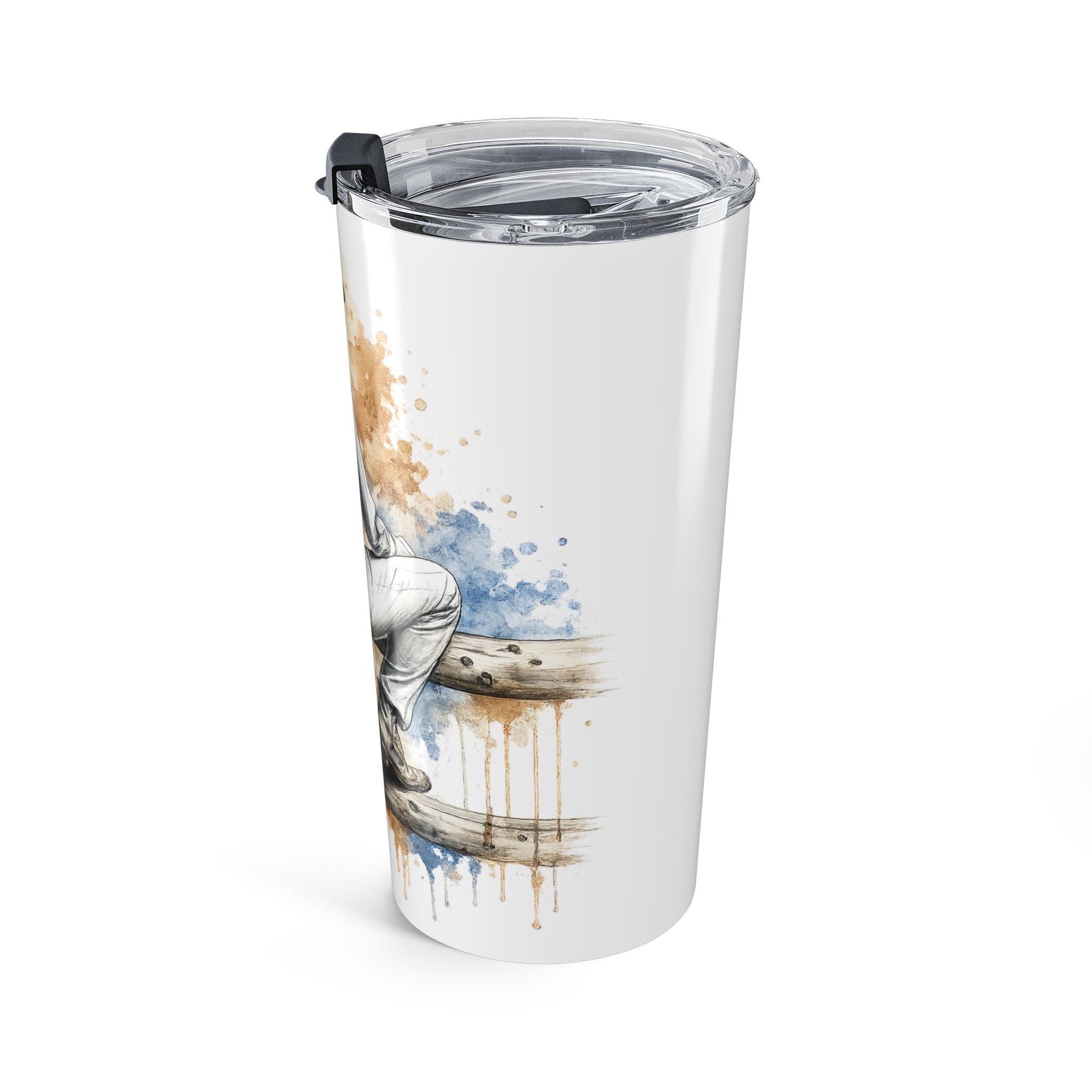 Cowgirl Sketch Tumbler 20oz | Western Rodeo Cowgirl Art Drinkware
