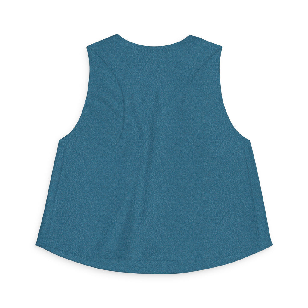 Caffeine & Confidence Crop Top — Western Coffee Lover Tank
