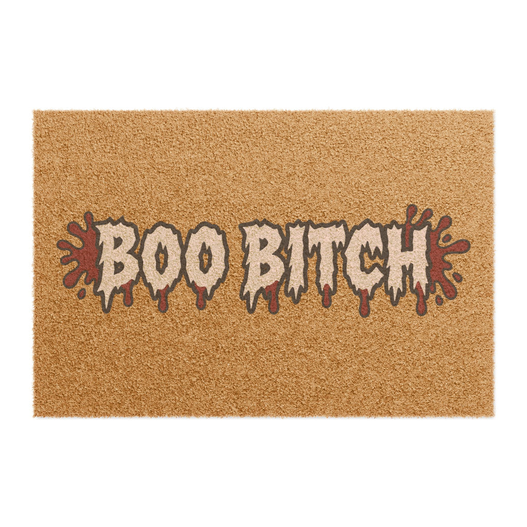 Boo Bitch Doormat – Spooky Halloween Welcome Mat