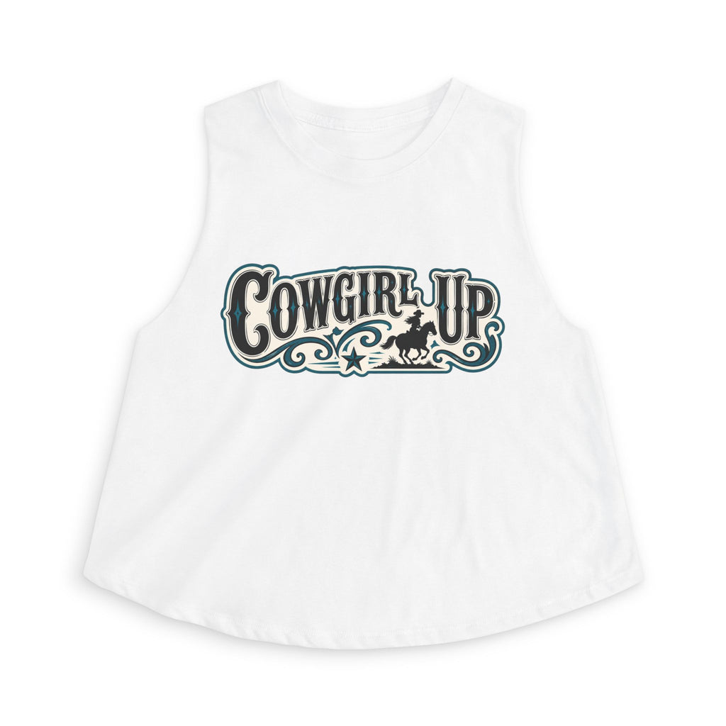 Cowgirl Up Crop Top – Western Rodeo Tank for Women