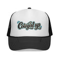 Cowgirl Up Trucker Cap — Retro Western Mesh Hat