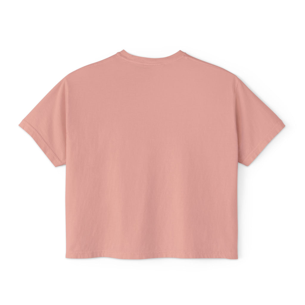 Freedom Is a Mindset horse illustration Tee | Boxy Crop Shirt