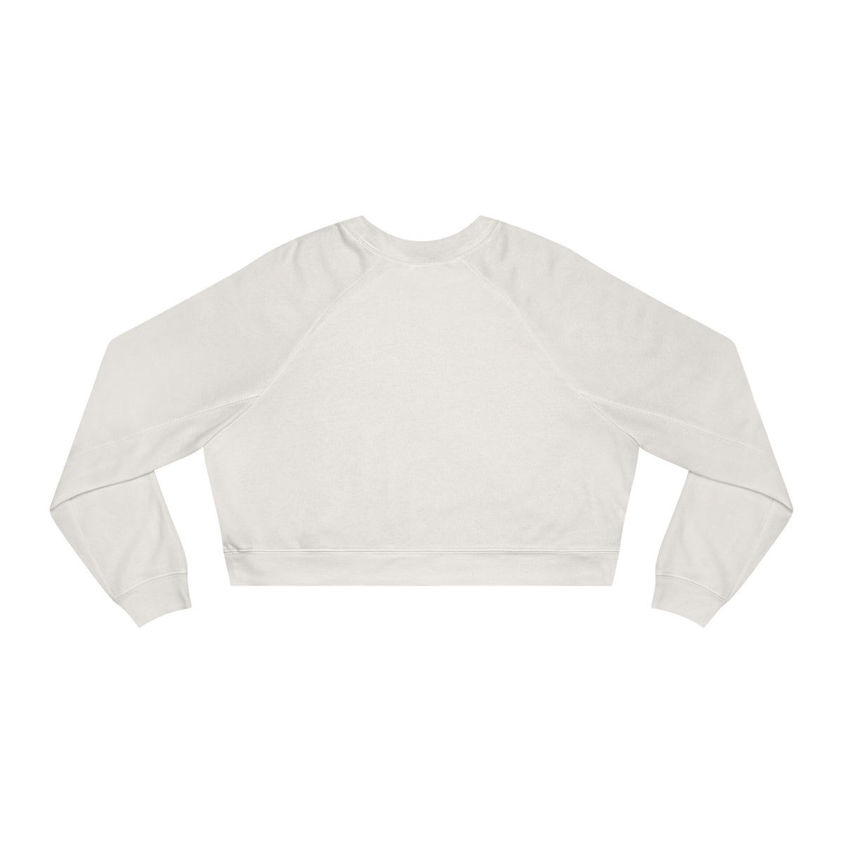 Cropped Pullover — "Spooky Season Is Upon Us" Ghost & Pumpkins Halloween Sweatshirt