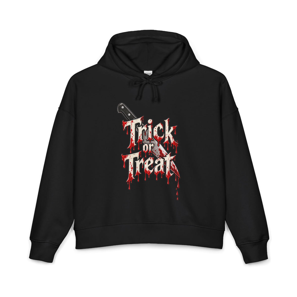 Trick or Treat Bloody Knife Hoodie